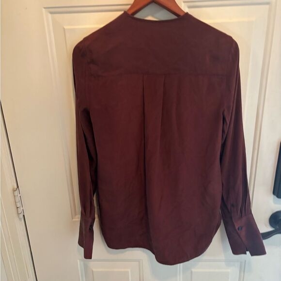 Rag & Bone Deep Burgundy Blouse - Picture 4 of 4